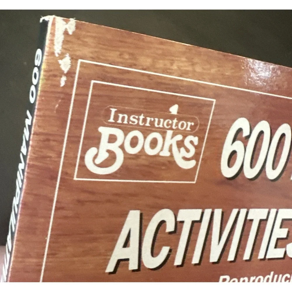 Vintage 1991 600 Manipulatives and Activities For Early Math For Grades K-2